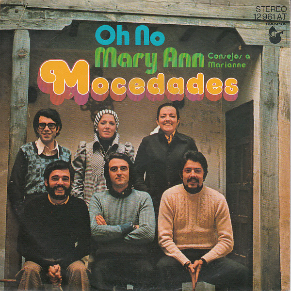 Cover Mocedades - Oh No / Mary Ann (Consejos A Marianne) (7, Single) Schallplatten Ankauf