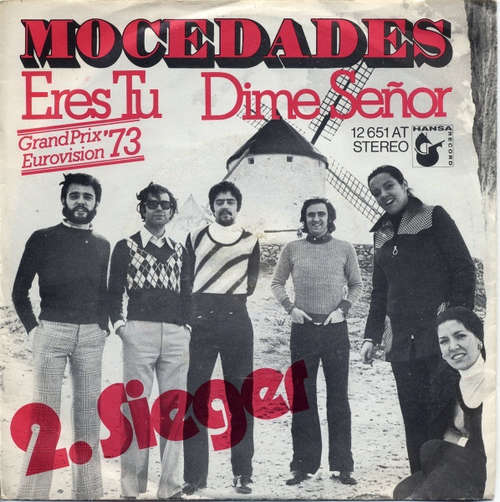 Cover Mocedades - Eres Tu / Dime Señor (7, Single, RE) Schallplatten Ankauf