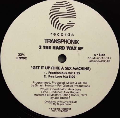 Cover Transphonix - 3 The Hard Way EP (12, EP) Schallplatten Ankauf
