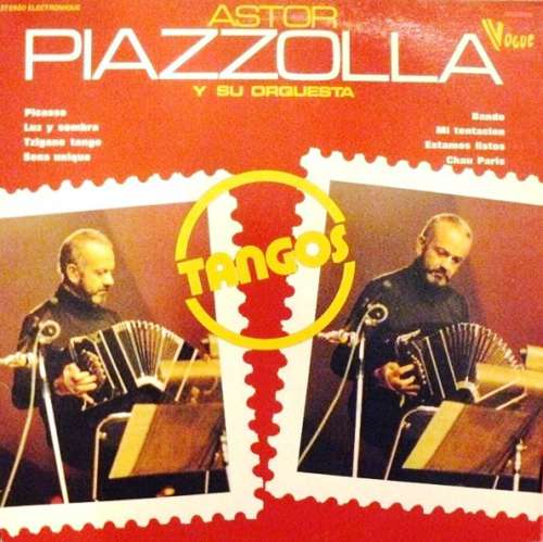 Cover Astor Piazzolla Y Su Orquesta - Tangos (LP, RE) Schallplatten Ankauf