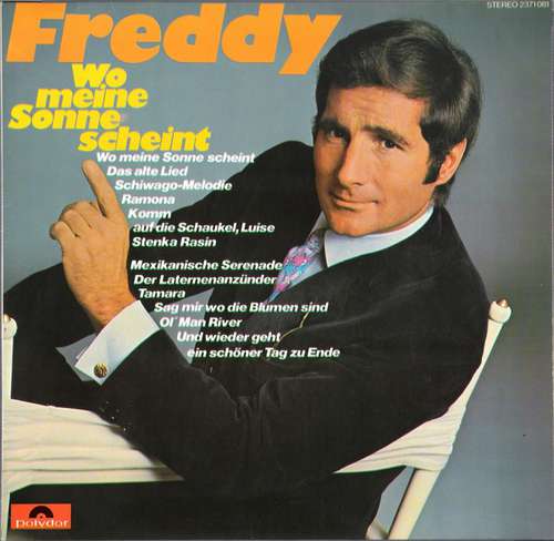 Cover Freddy* - Wo Meine Sonne Scheint (LP) Schallplatten Ankauf