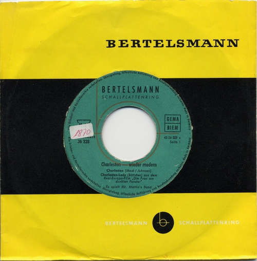 Cover Mr. Martin's Band* - Charleston - Wieder Modern (7, EP, Mono) Schallplatten Ankauf