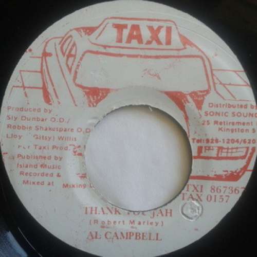 Cover Al Campbell - Thank You Jah (7) Schallplatten Ankauf