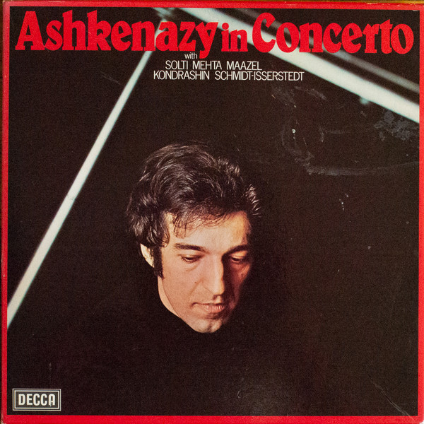 Cover Vladimir Ashkenazy - Ashkenazy In Concerto (4xLP, Comp + Box) Schallplatten Ankauf