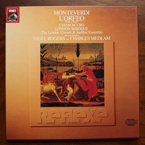 Cover Monteverdi* - London Baroque, London Cornett And Sackbut Ensemble - L'Orfeo, Favola In Musica (2xLP, Box) Schallplatten Ankauf