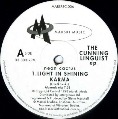Cover Neon Cactus - The Cunning Linguist E.P. (12, EP) Schallplatten Ankauf