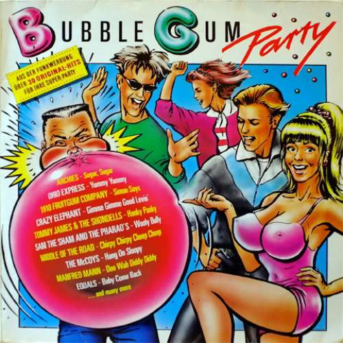 Cover Various - Bubble Gum Party (2xLP, Comp) Schallplatten Ankauf