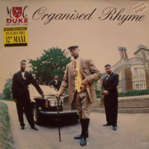Cover MC Duke & DJ Leader 1 - Organised Rhyme (LP, Album + 12 + Box, Ltd, S/Edition) Schallplatten Ankauf