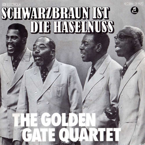 Cover The Golden Gate Quartet - Schwarzbraun Ist Die Haselnuss (7, Single) Schallplatten Ankauf