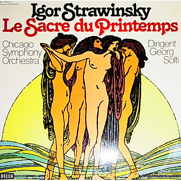 Cover Igor Stravinsky - Georg Solti - The Chicago Symphony Orchestra - Le Sacre Du Printemps (LP, Album) Schallplatten Ankauf