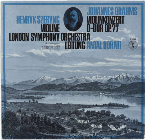 Cover Brahms*, Henryk Szeryng, London Symphony Orchestra*, Antal Dorati - Violinkonzert D-dur Op. 77 (LP, Album) Schallplatten Ankauf