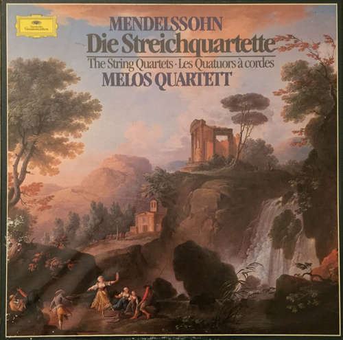Cover Mendelssohn*, Melos Quartett - Die Streichquartette - The String Quartets - Les Quatuors À Cordes (4xLP + Box) Schallplatten Ankauf