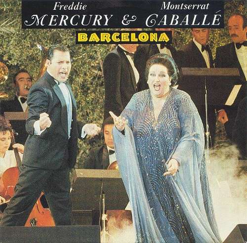 Cover Freddie Mercury & Montserrat Caballé - Barcelona (7, Single) Schallplatten Ankauf