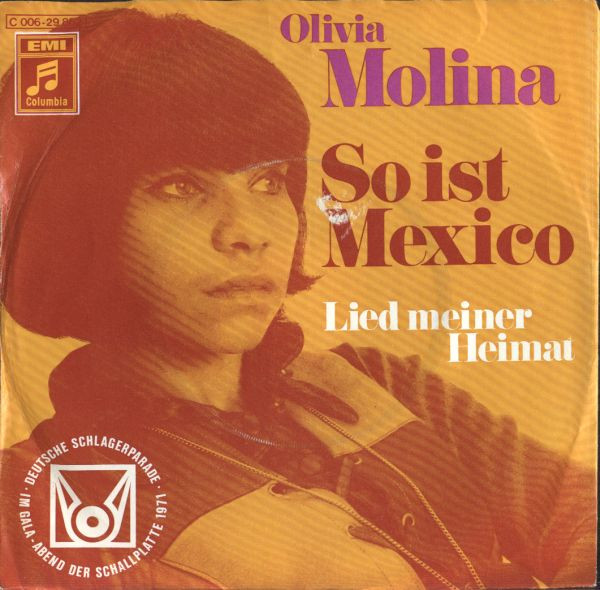 Cover Olivia Molina - So Ist Mexico (7, Single) Schallplatten Ankauf
