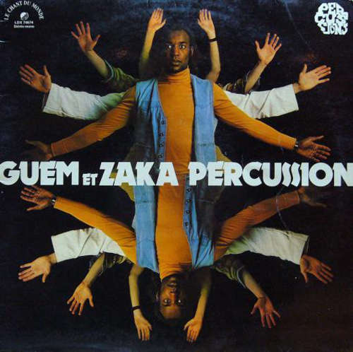 Cover Guem Et Zaka Percussion - Guem Et Zaka Percussion (LP, Album, Sil) Schallplatten Ankauf