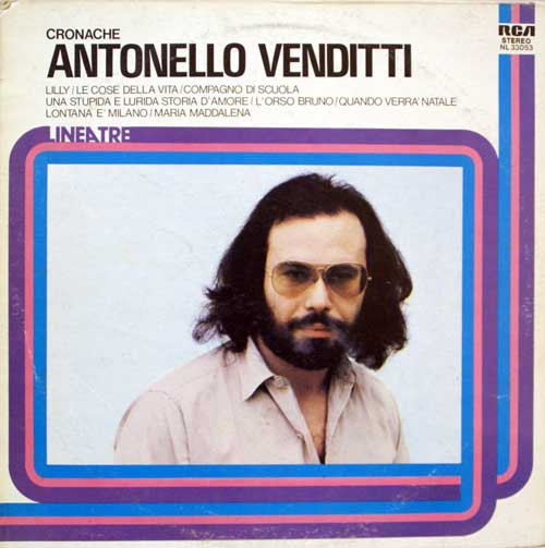 Cover Antonello Venditti - Cronache (LP, Comp) Schallplatten Ankauf