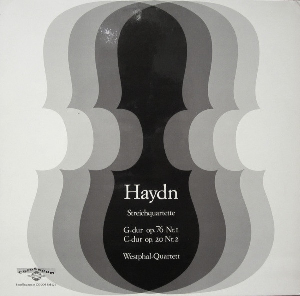 Cover Haydn*, Westphal-Quartett - Streichquartette G-Dur Op.76 Nr.1 / C-Dur Op.20 Nr.2 (LP) Schallplatten Ankauf