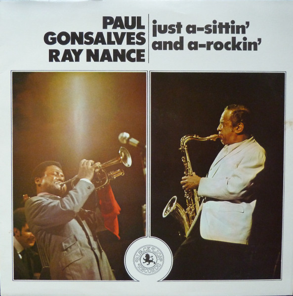 Cover Paul Gonsalves, Ray Nance - Just A-sittin' And A-rockin' (LP, Album, RE) Schallplatten Ankauf