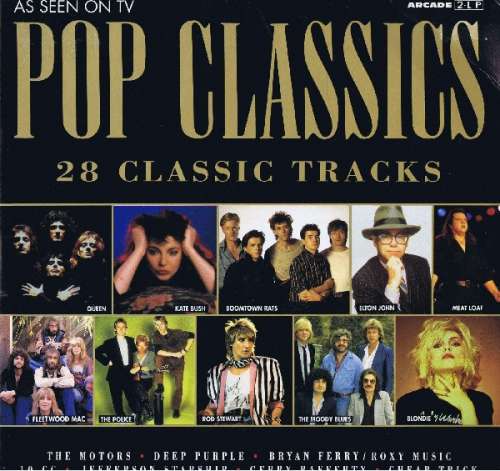 Cover Various - Pop Classics (28 Classic Tracks) (2xLP, Comp) Schallplatten Ankauf