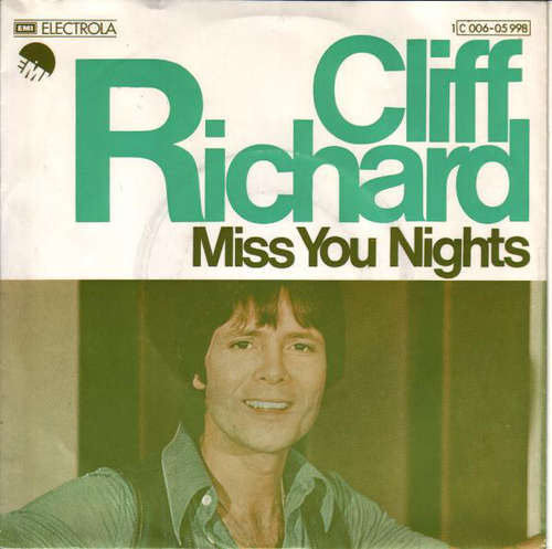 Bild Cliff Richard - Miss You Nights (7, Single) Schallplatten Ankauf