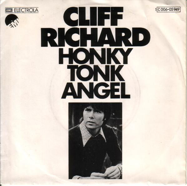Cover Cliff Richard - Honky Tonk Angel (7) Schallplatten Ankauf