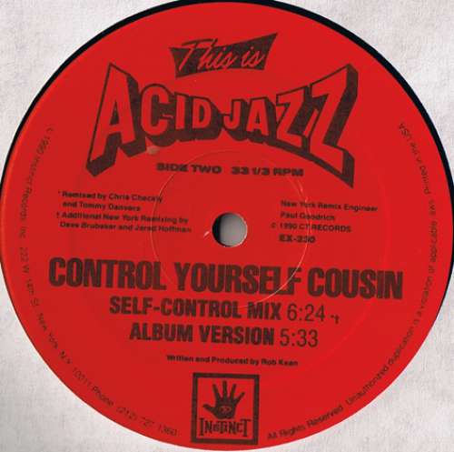 Cover Homeboy - Control Yourself Cousin (Remixes) (12, Maxi) Schallplatten Ankauf