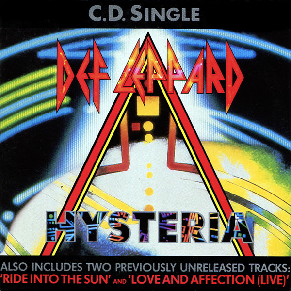 Cover Def Leppard - Hysteria (CD, Single, Car) Schallplatten Ankauf