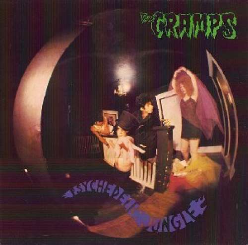 Cover The Cramps - Psychedelic Jungle (LP, Album) Schallplatten Ankauf