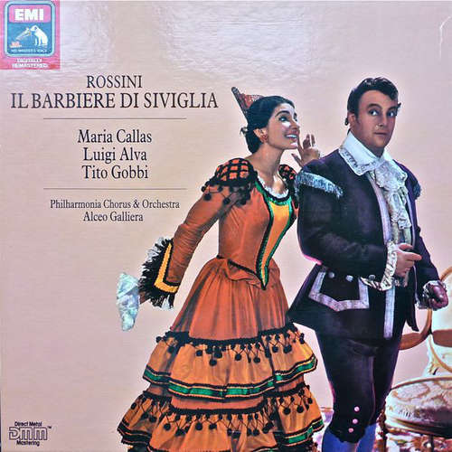 Cover Rossini*, Maria Callas, Luigi Alva, Tito Gobbi - Il Barbiere Di Siviglia (2xLP, Album, RM + Box) Schallplatten Ankauf