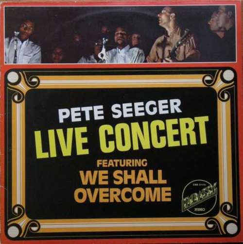 Cover Pete Seeger - Live Concert (LP, Blu) Schallplatten Ankauf