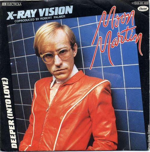 Cover Moon Martin - X-Ray Vision (7, Single) Schallplatten Ankauf