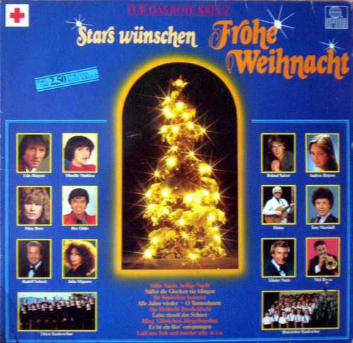 Cover Various - Für Das Rote Kreuz - Stars Wünschen Frohe Weihnacht (LP, Comp) Schallplatten Ankauf