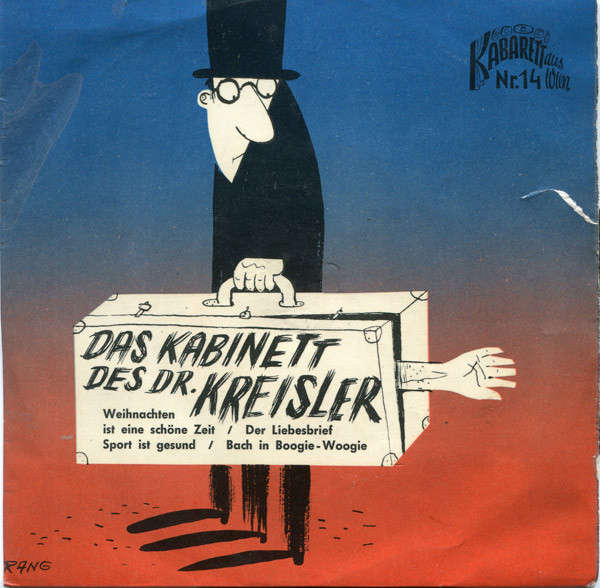 Cover Georg Kreisler - Das Kabinett Des Dr. Kreisler (7, EP, Mono) Schallplatten Ankauf