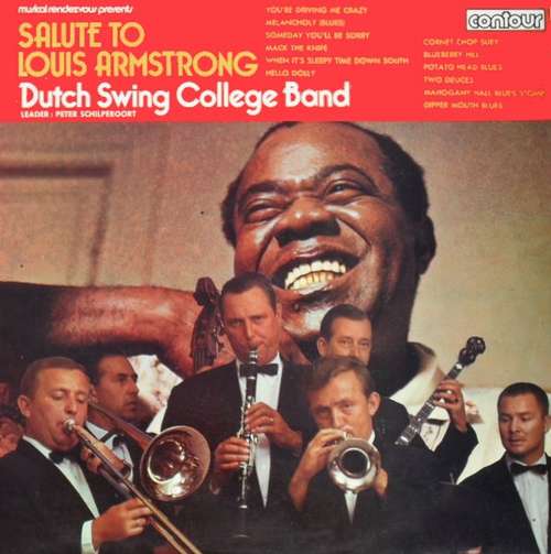 Cover Dutch Swing College Band* - Salute To Louis Armstrong (LP, RE) Schallplatten Ankauf