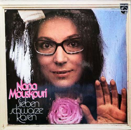 Cover Nana Mouskouri - Sieben Schwarze Rosen (LP, Album, Gat) Schallplatten Ankauf