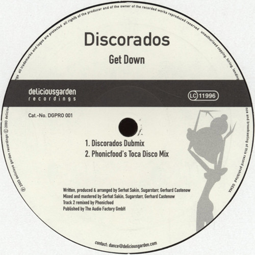 Cover Discorados - Get Down (12, S/Sided, Promo) Schallplatten Ankauf