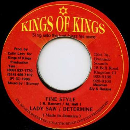 Bild Lady Saw & Determine - Fine Style (7) Schallplatten Ankauf