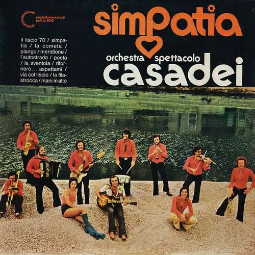 Cover Orchestra Spettacolo Casadei* - Simpatia (LP, Album, Gat) Schallplatten Ankauf