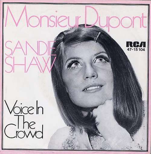 Cover Sandie Shaw - Monsieur Dupont (7, Single) Schallplatten Ankauf