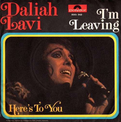 Cover Daliah Lavi - I'm Leaving (7, Single) Schallplatten Ankauf