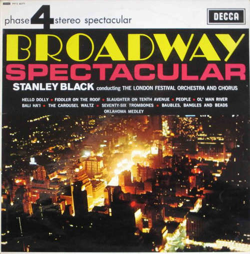 Cover Stanley Black / The London Festival Orchestra And Chorus* - Broadway Spectacular (LP, Album) Schallplatten Ankauf
