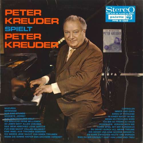 Cover Peter Kreuder - Spielt Peter Kreuder (LP, Album) Schallplatten Ankauf