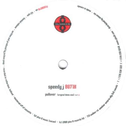 Cover Speedy J - Pullover (Original Demo Mix) (12, S/Sided, Ltd) Schallplatten Ankauf