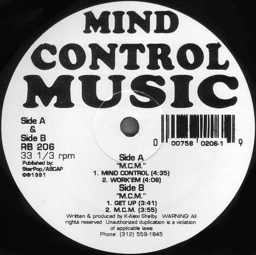 Cover Mind Control Music* - M.C.M. (12) Schallplatten Ankauf