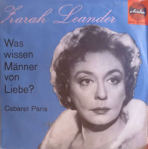 Bild Zarah Leander - Was Wissen Männer Von Liebe? (7, Single) Schallplatten Ankauf