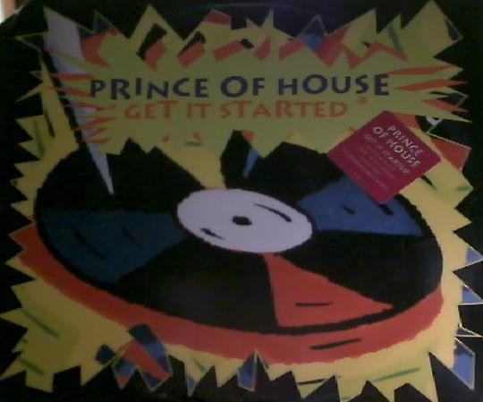 Cover Prince Of House - Get It Started (12) Schallplatten Ankauf
