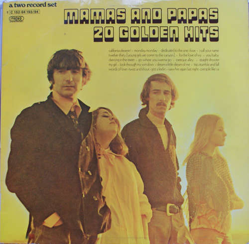 Cover Mamas And Papas* - 20 Golden Hits (2xLP, Comp, Gat) Schallplatten Ankauf