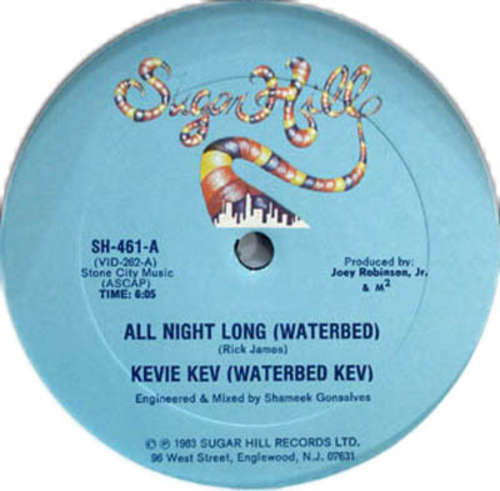 Cover Kevie Kev (Waterbed Kev) - All Night Long (Waterbed) (12) Schallplatten Ankauf