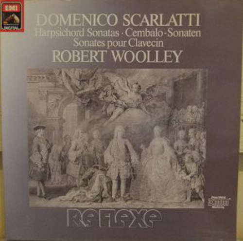 Cover Domenico Scarlatti / Robert Woolley - Harpsichord Sonatas - Cembalo-Sonaten - Sonates Pour Clavecin (LP, Album, Gat) Schallplatten Ankauf
