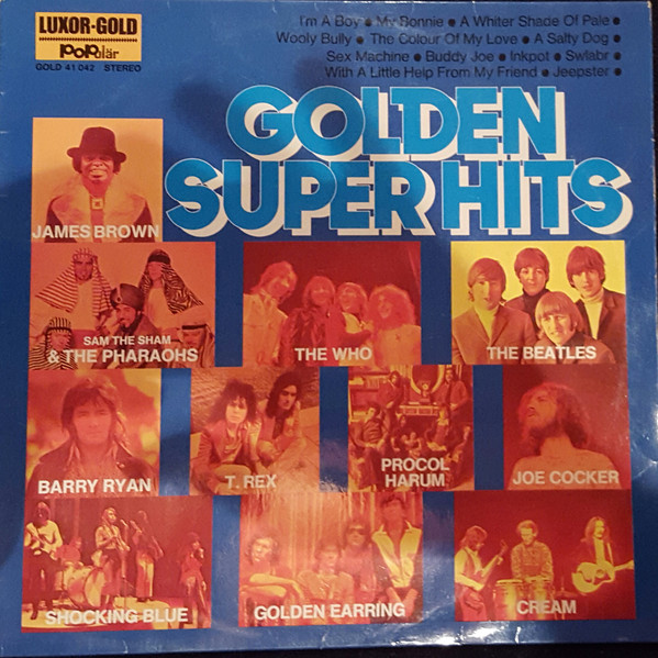 Cover Various - Golden Super Hits (LP, Comp) Schallplatten Ankauf